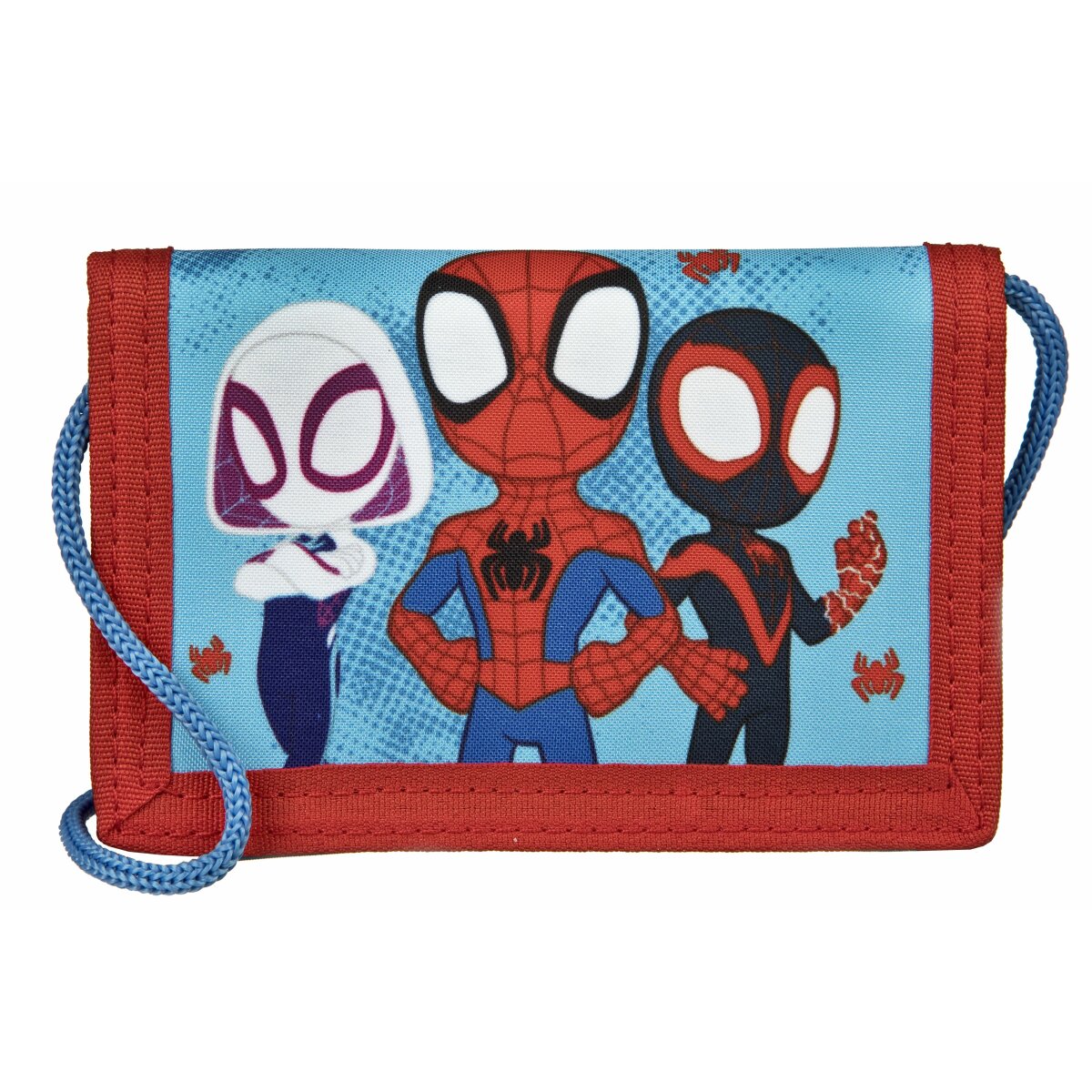 Spiderman Kinder-Geldbörse Praktisches und Buntes Portemonnaie