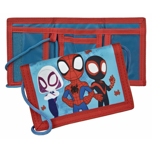 Spiderman Kinder-Geldbörse Praktisches und Buntes Portemonnaie