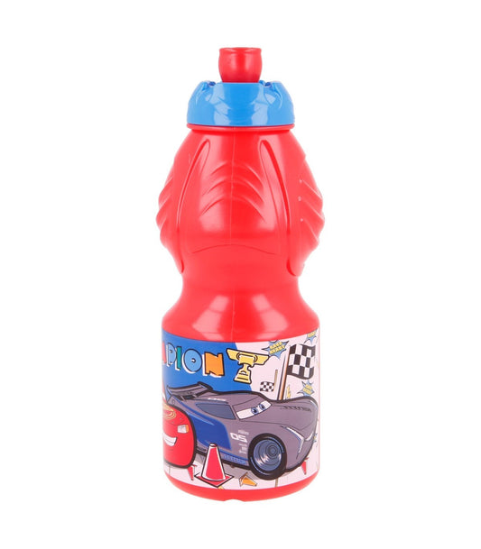 Cars Trinkflasche für Kinder 400 ml für Kindergarten Freizeit und Reise