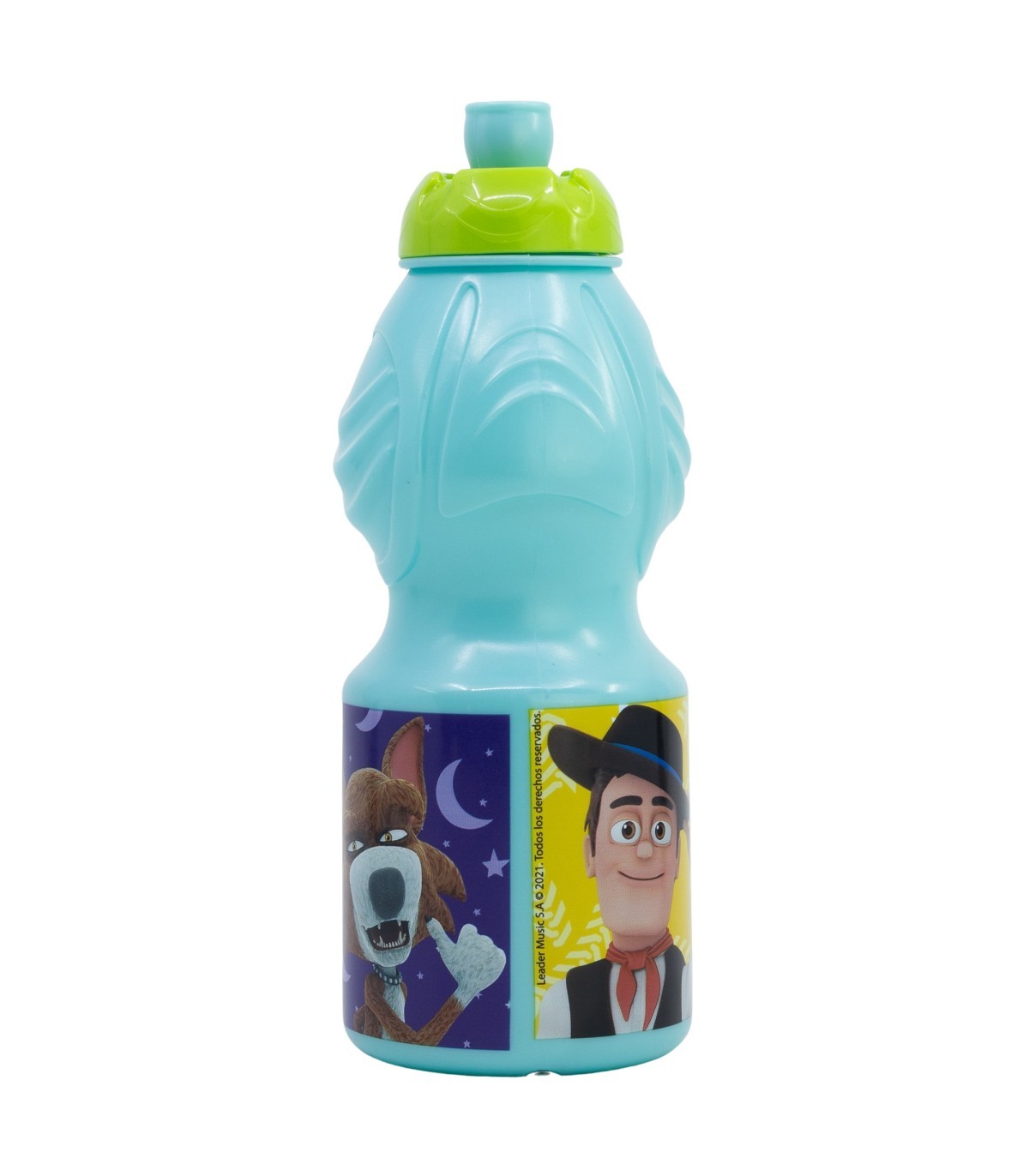 La Granja de Zenón Kindertrinkflasche 400 ml mit Tropfschutz Deckel
