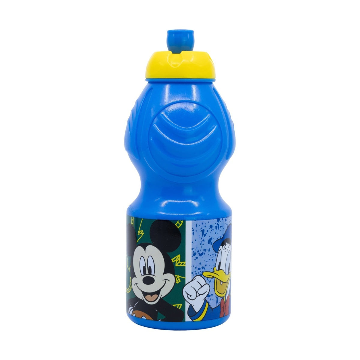 Disney Mickey Mouse Kindertrinkflasche 400 ml mit Tropfschutz Deckel