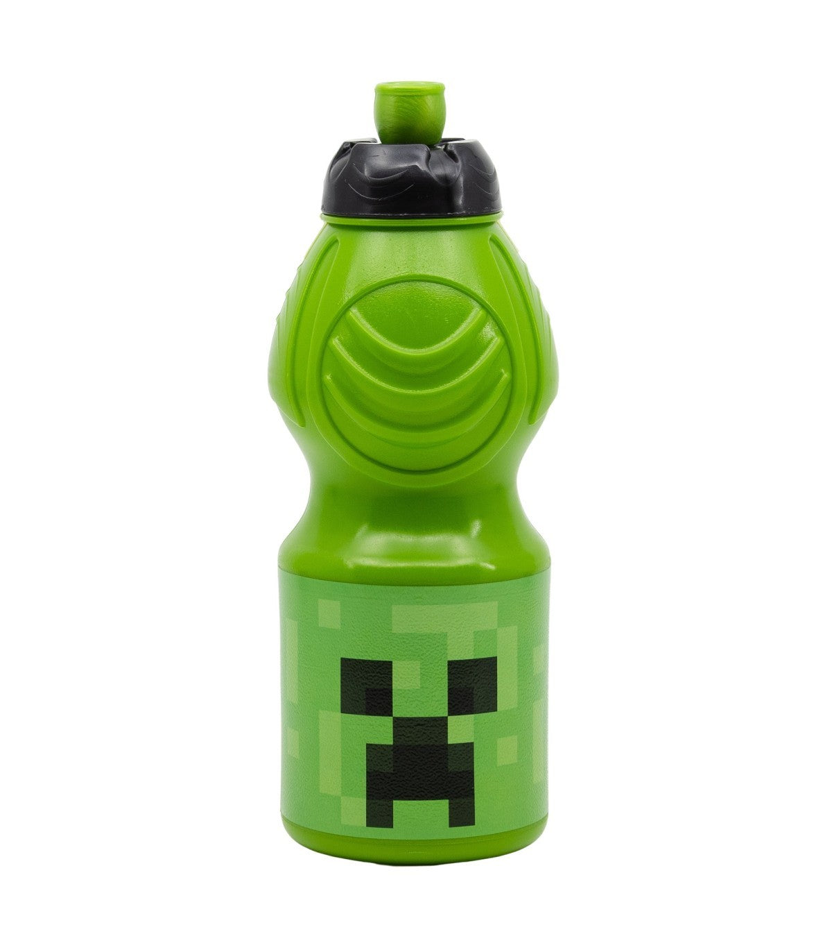 Minecraft Kindertrinkflasche 400 ml mit Tropfschutz Deckel