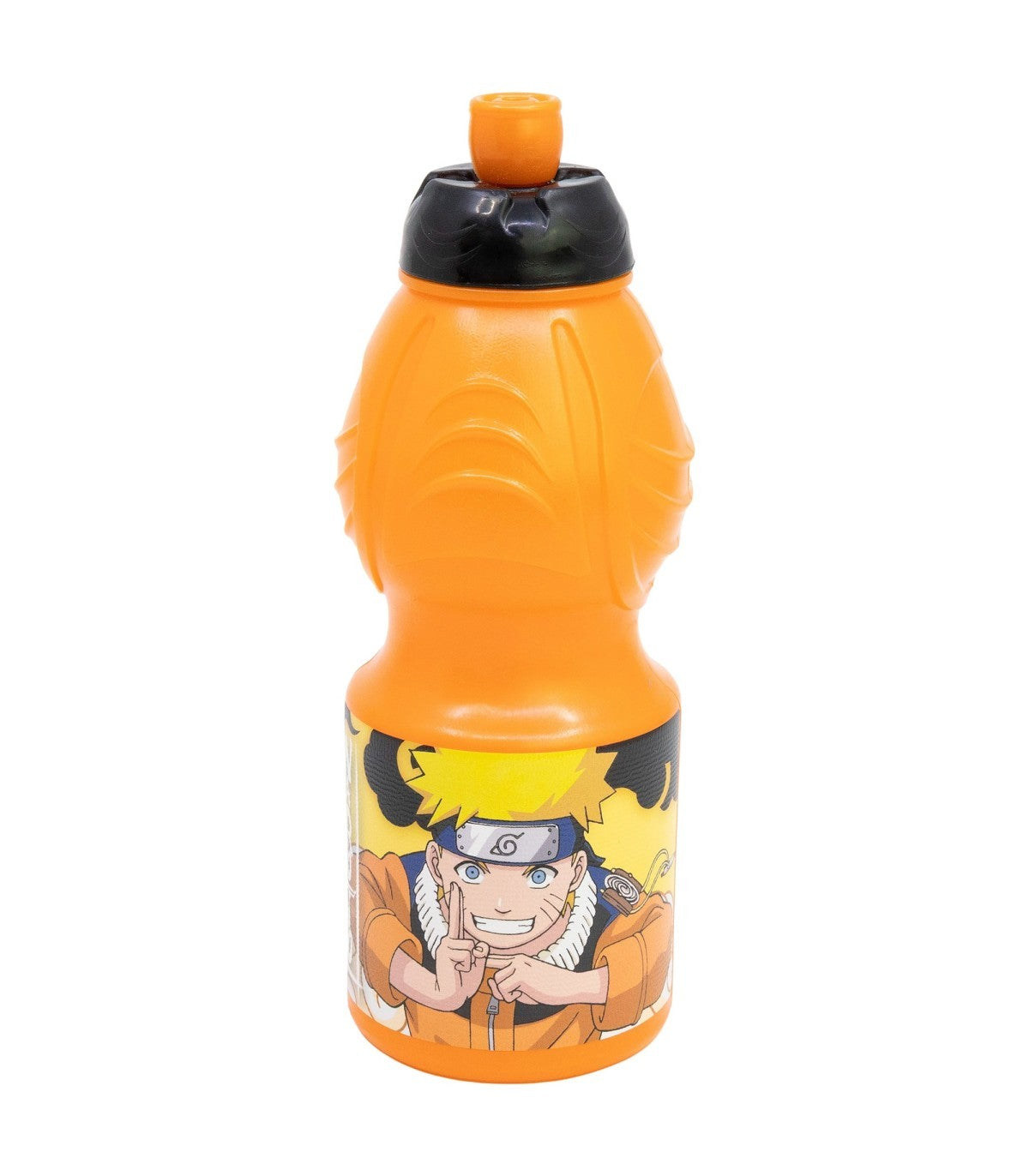 Naruto Kindertrinkflasche 400 ml mit Tropfschutz Deckel