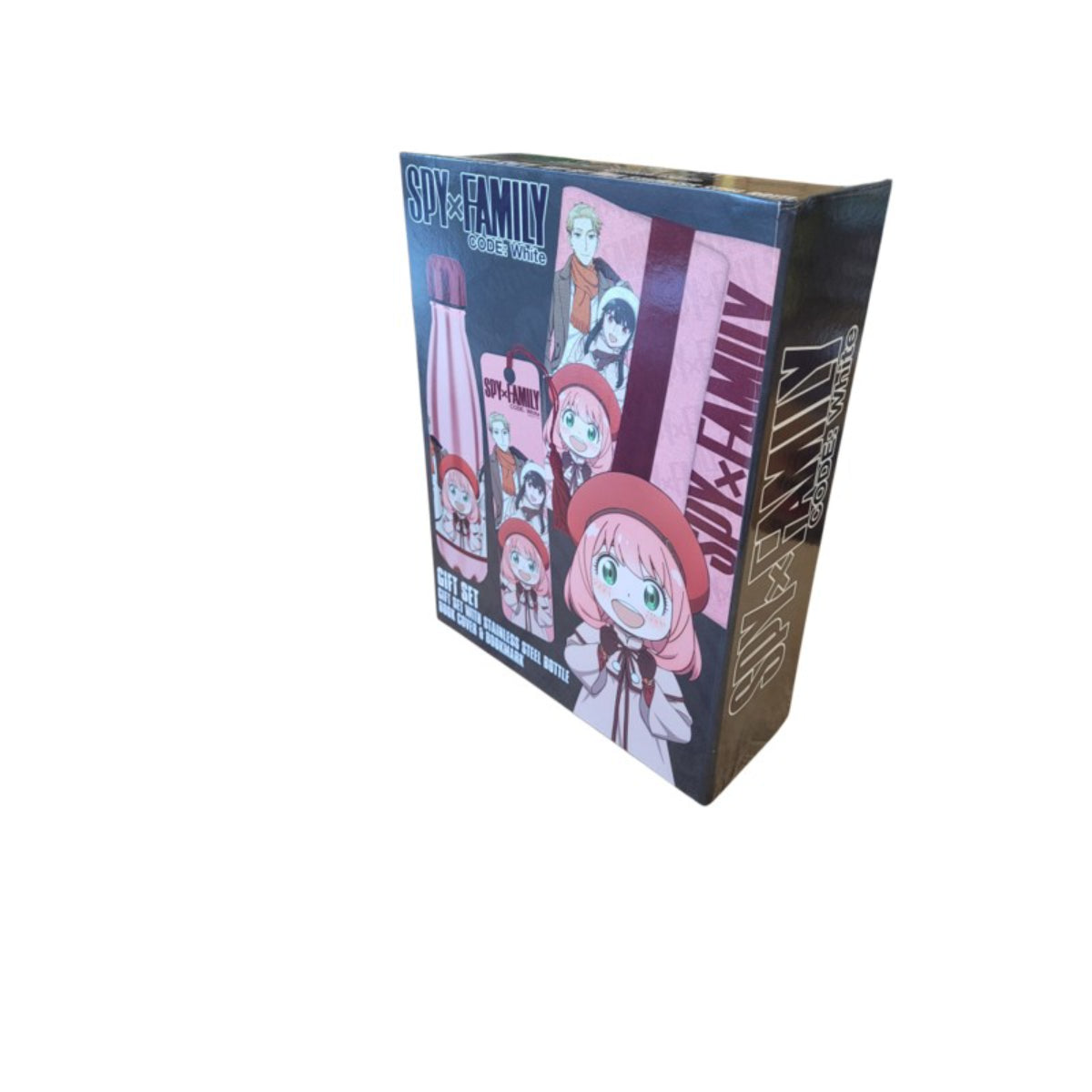 Spy x Family Geschenkset Thermosflasche mit Manga Schutzhülle und Lesezeichen