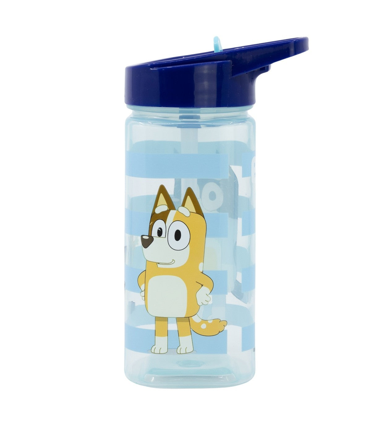 Bluey Kinder Wasserflasche 510 ml eckige Trinkflasche für Schule Freizeit