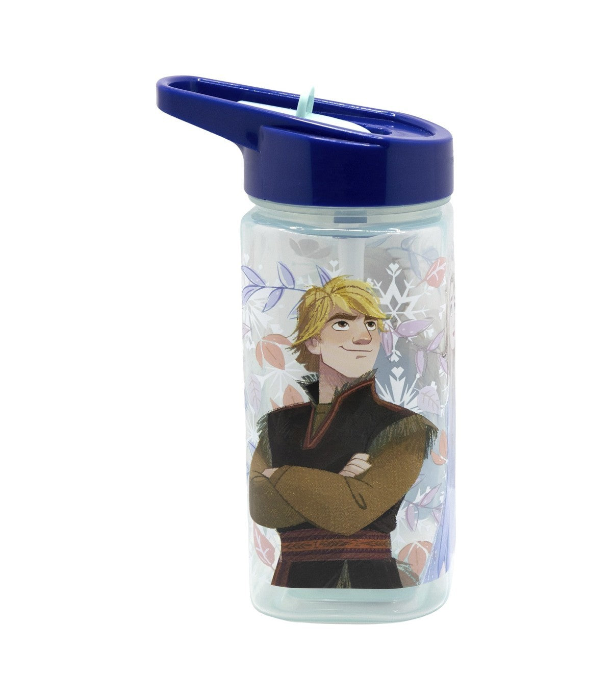 Disney Frozen Kinder Wasserflasche 510 ml eckige Trinkflasche für Schule Freizeit