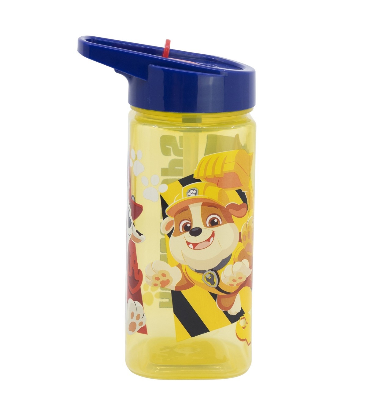 Paw Patrol Wasserflasche 510 ml eckige Trinkflasche für Schule Freizeit