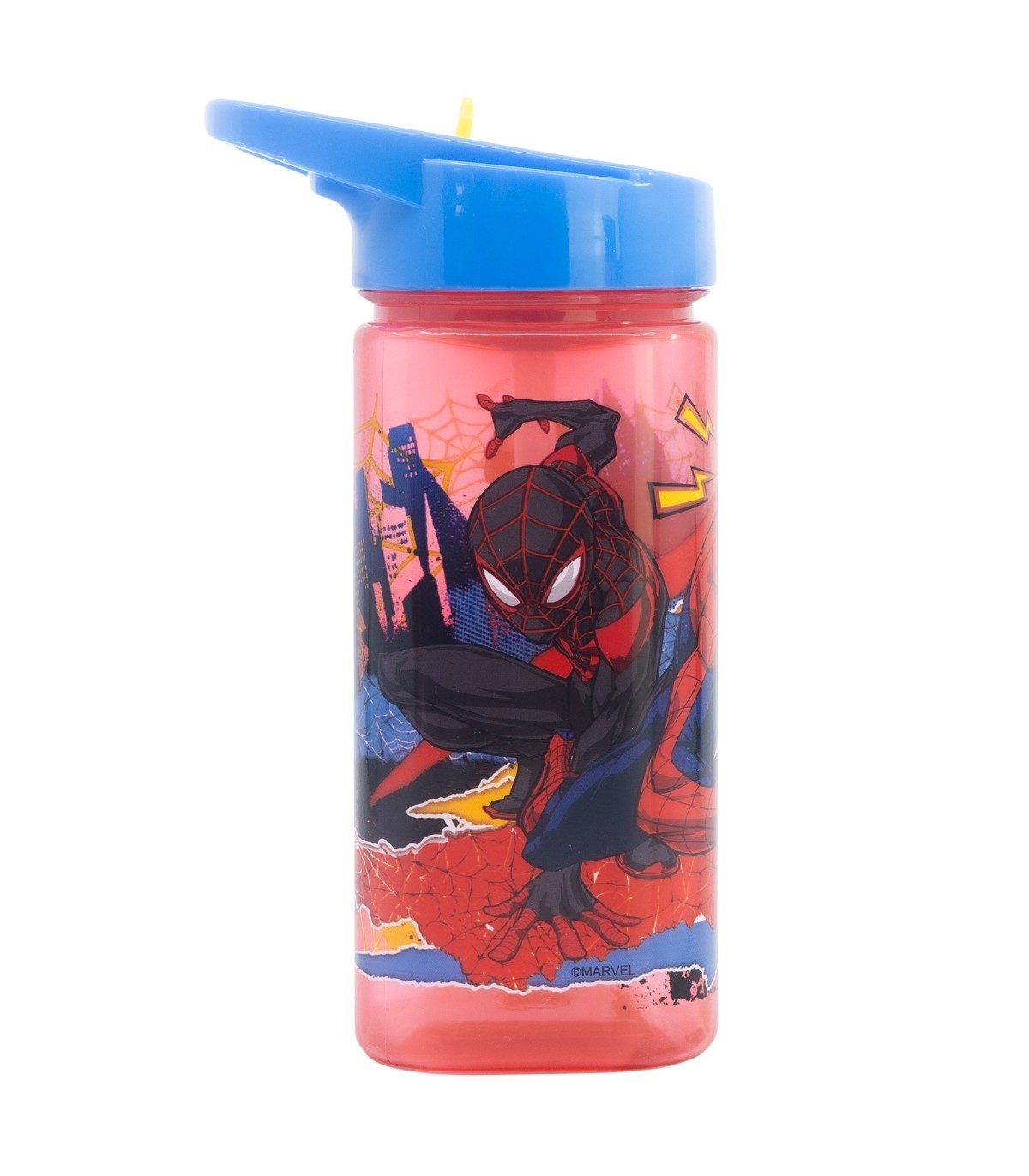 Spiderman Wasserflasche 510 ml Trinkflasche für Schule Freizeit