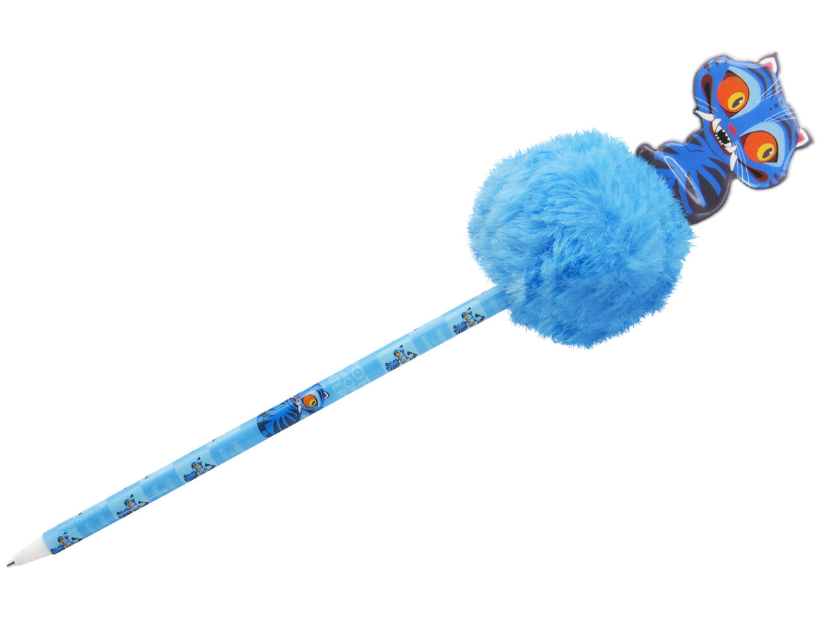 K-Pop Demon Hunters Derpy Kugelschreiber mit Pompon für Schule Freizeit und Alltag