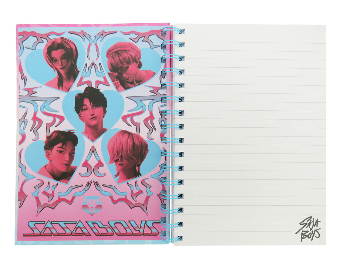 K-Pop Demon Hunters Saja Boys A5 Notizbuch für Schule Büro Universität und Alltag