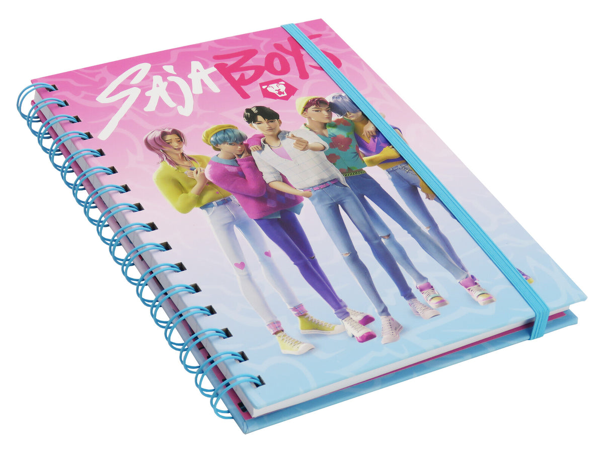 K-Pop Demon Hunters Saja Boys A5 Notizbuch für Schule Büro Universität und Alltag