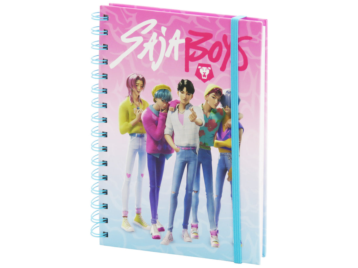 K-Pop Demon Hunters Saja Boys A5 Notizbuch für Schule Büro Universität und Alltag