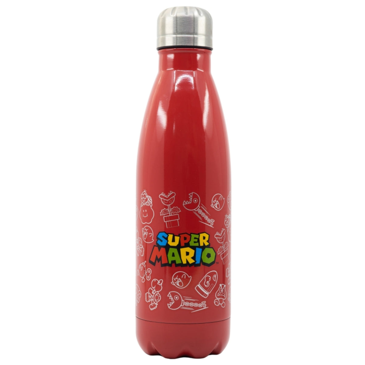 Super Mario Stainless Steel Bottle 780 ml Wasserflasche mit Schraubverschluss