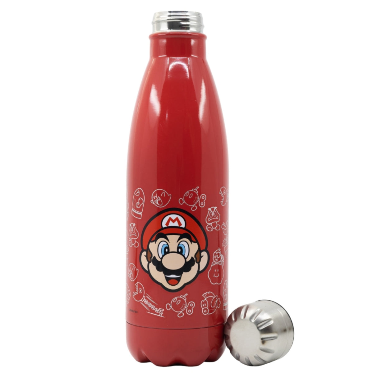 Super Mario Stainless Steel Bottle 780 ml Wasserflasche mit Schraubverschluss