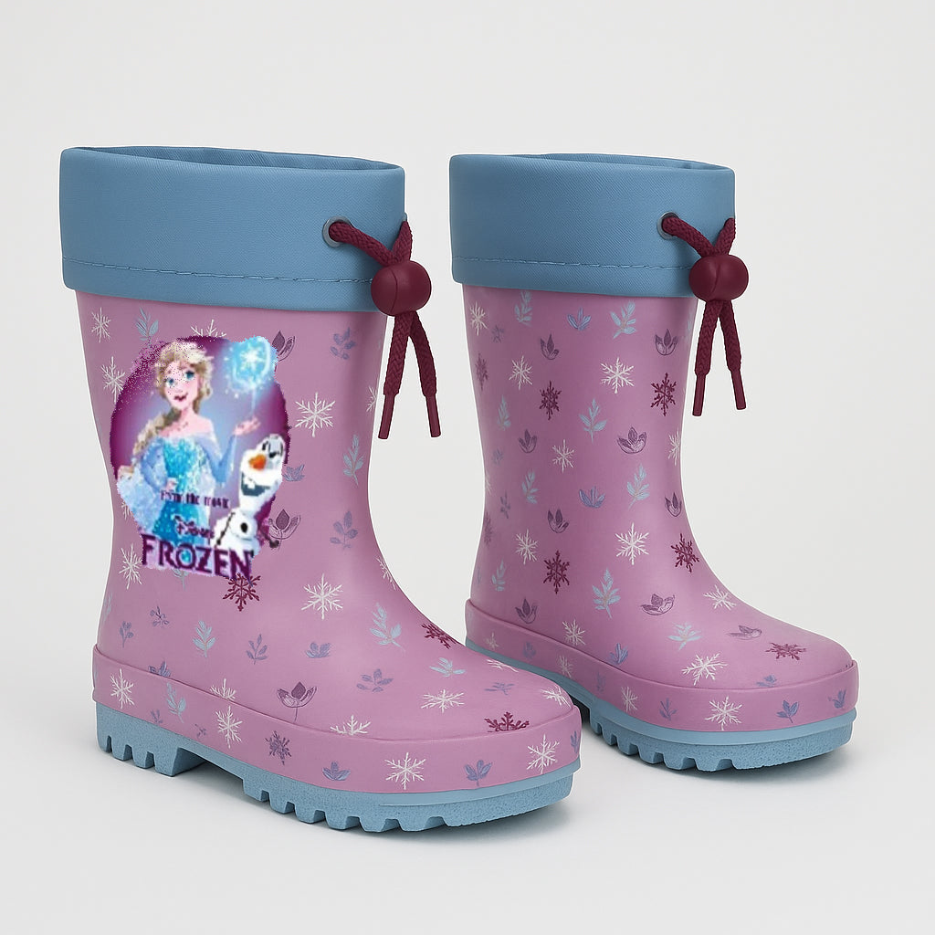 Disney Die Eiskönigin Gummistiefel – Mädchen Regenstiefel mit Motivdruck