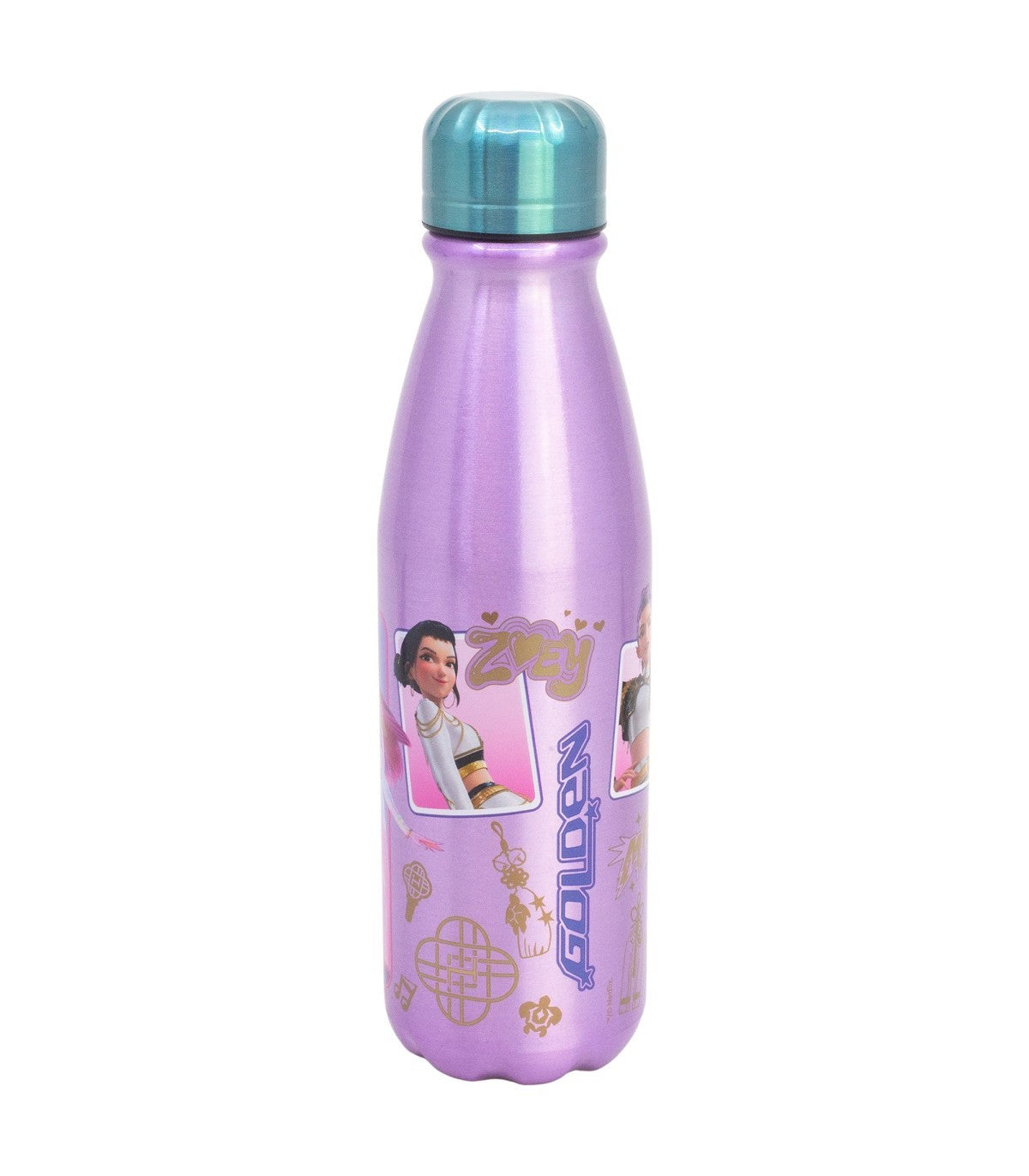 KPop Demon Hunters Kinder Trinkflasche Aluminium Flasche 600 ml für Schule und Freizeit