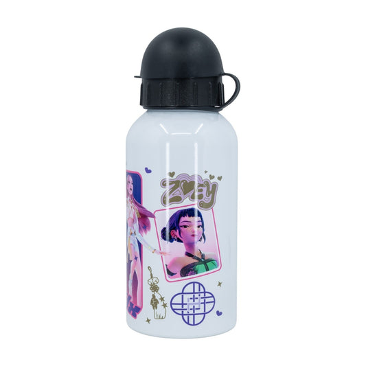 KPop Demon Hunters Kinder Trinkflasche Aluminium 400 ml kleine Flasche für Schule und Freizeit