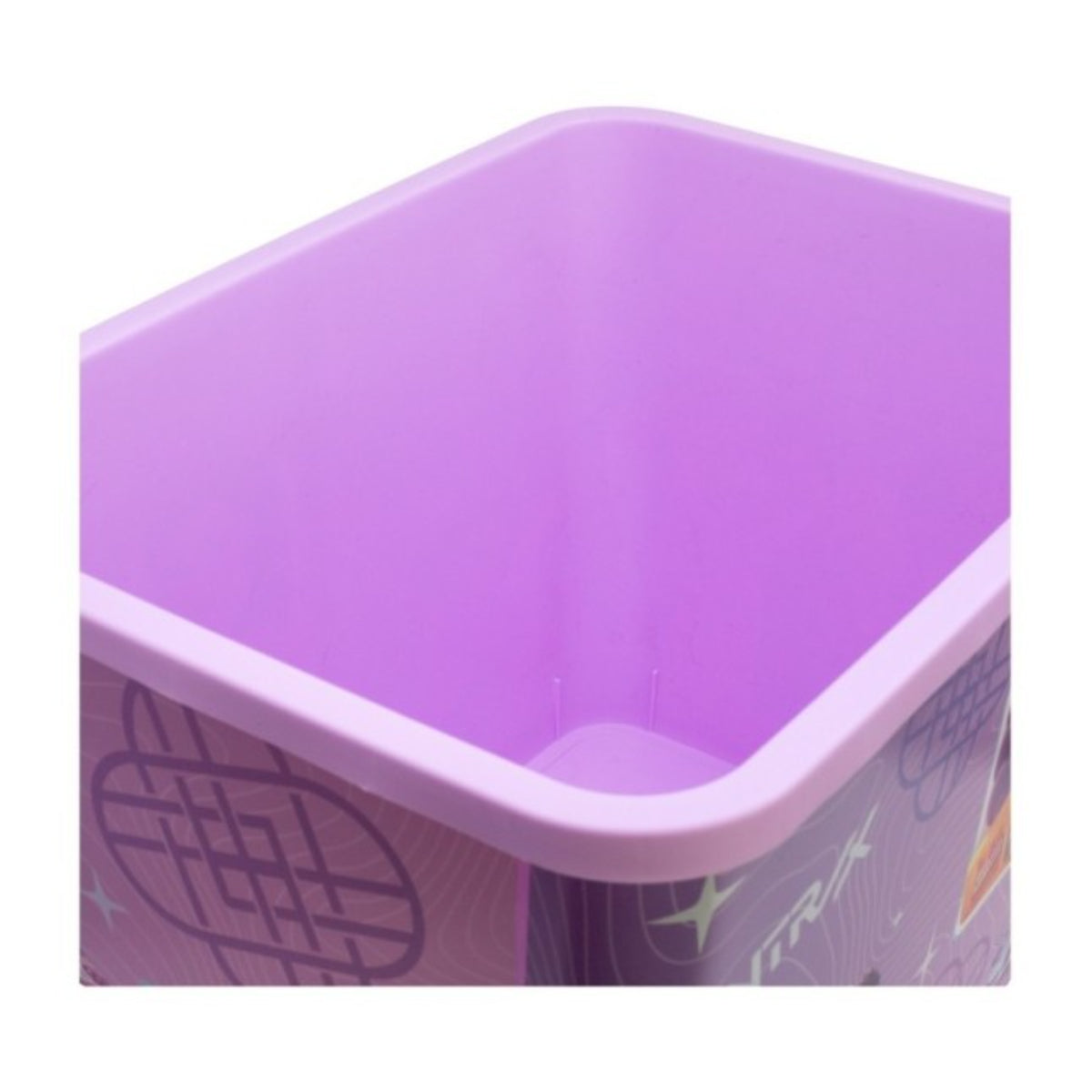 KPop HUNTRIX Aufbewahrungsbox 23 L Klickbox Ordnungsbox Violet für Kinderzimmer und Zuhause