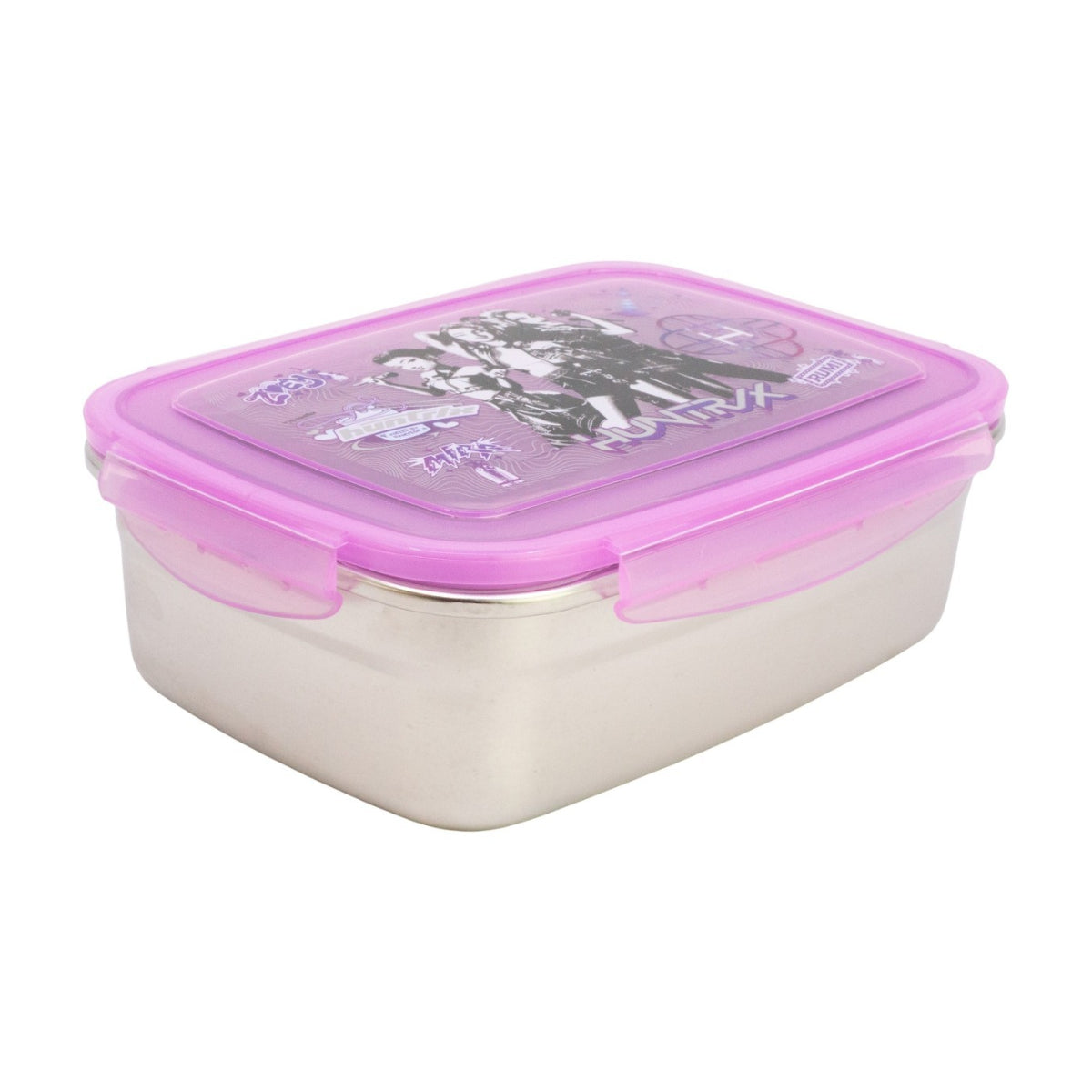 KPop Demon Hunters Brotdose Edelstahl Lunchbox für Schule Freizeit