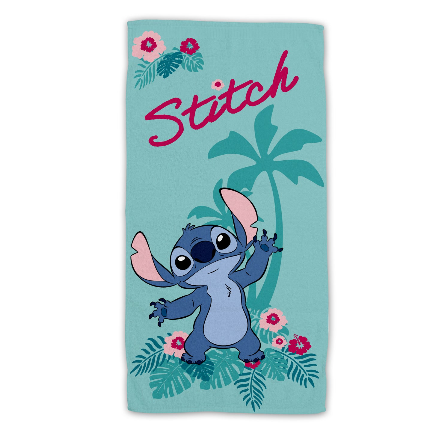 Disney Lilo & Stitch Strandhandtuch – Weiches Polyester-Badetuch 140x70 cm für Kinder
