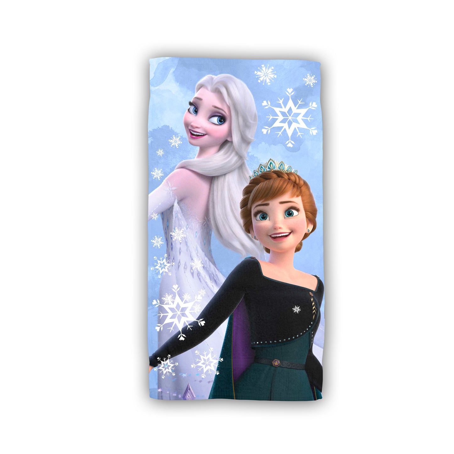 Disney Frozen Baumwolle Strandtuch Frottee Badetuch mit Premium Druck, 70x140 cm