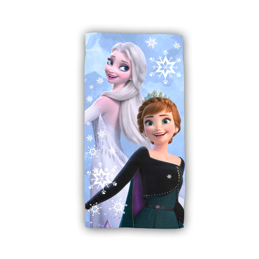 Disney Frozen Baumwolle Strandtuch Frottee Badetuch mit Premium Druck, 70x140 cm