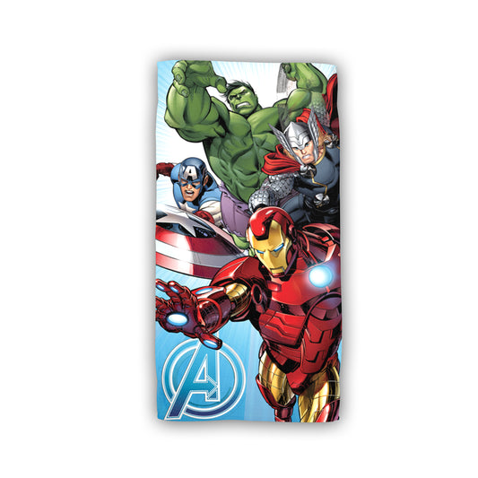 Avengers Baumwolle Strandtuch – Frottee Badetuch mit Premium Druck, 70x140 cm