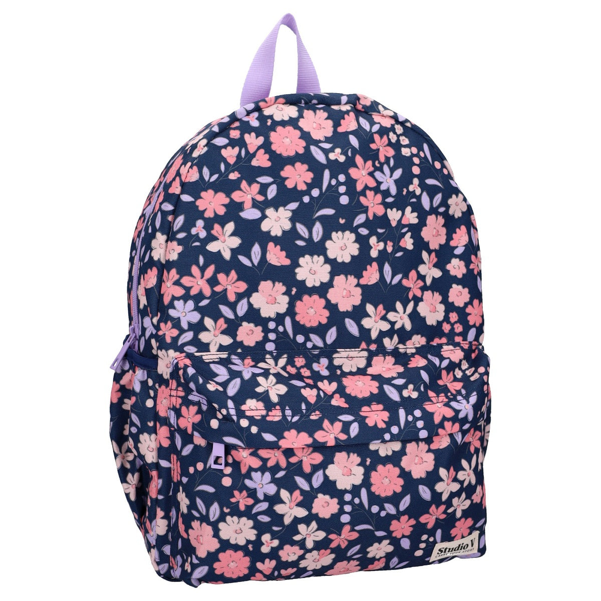 Studio V More Love Kinder Rucksack Mädchen Schulrucksack Freizeitrucksack Blumenmuster