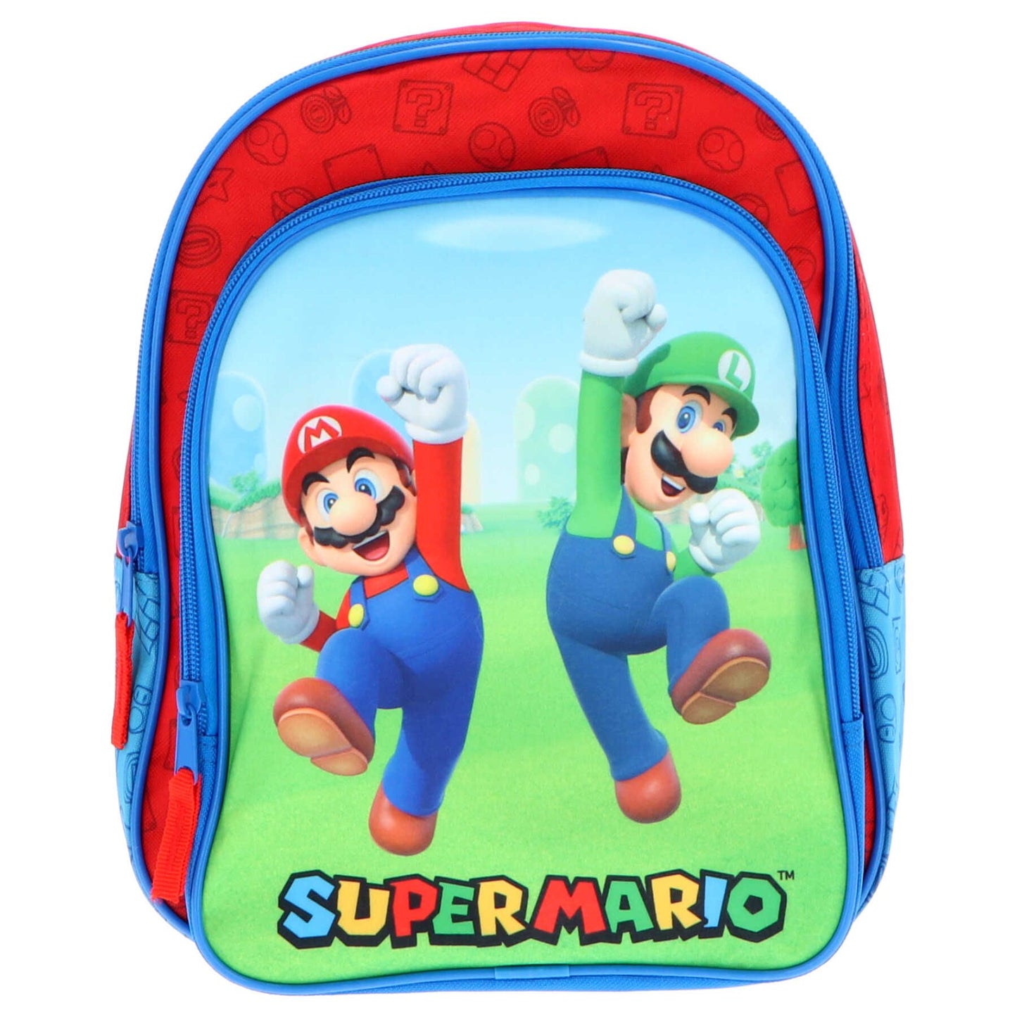 Super Mario Kinder Rucksack leicht pflegeleicht und alltagstauglich