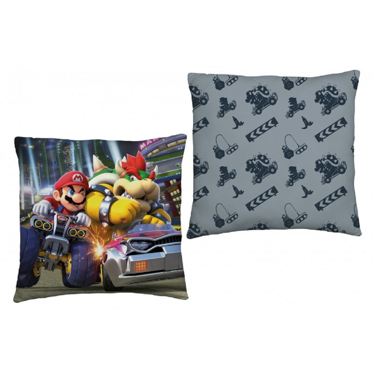 Super Mario Dekokissen Kuschelkissen (1 Stk.) 40 x 40 cm aus Polyester