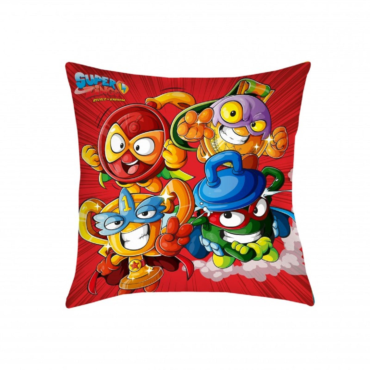 Super Zings Dekokissen Kuschelkissen (1 Stk.) 40 x 40 cm aus Polyester