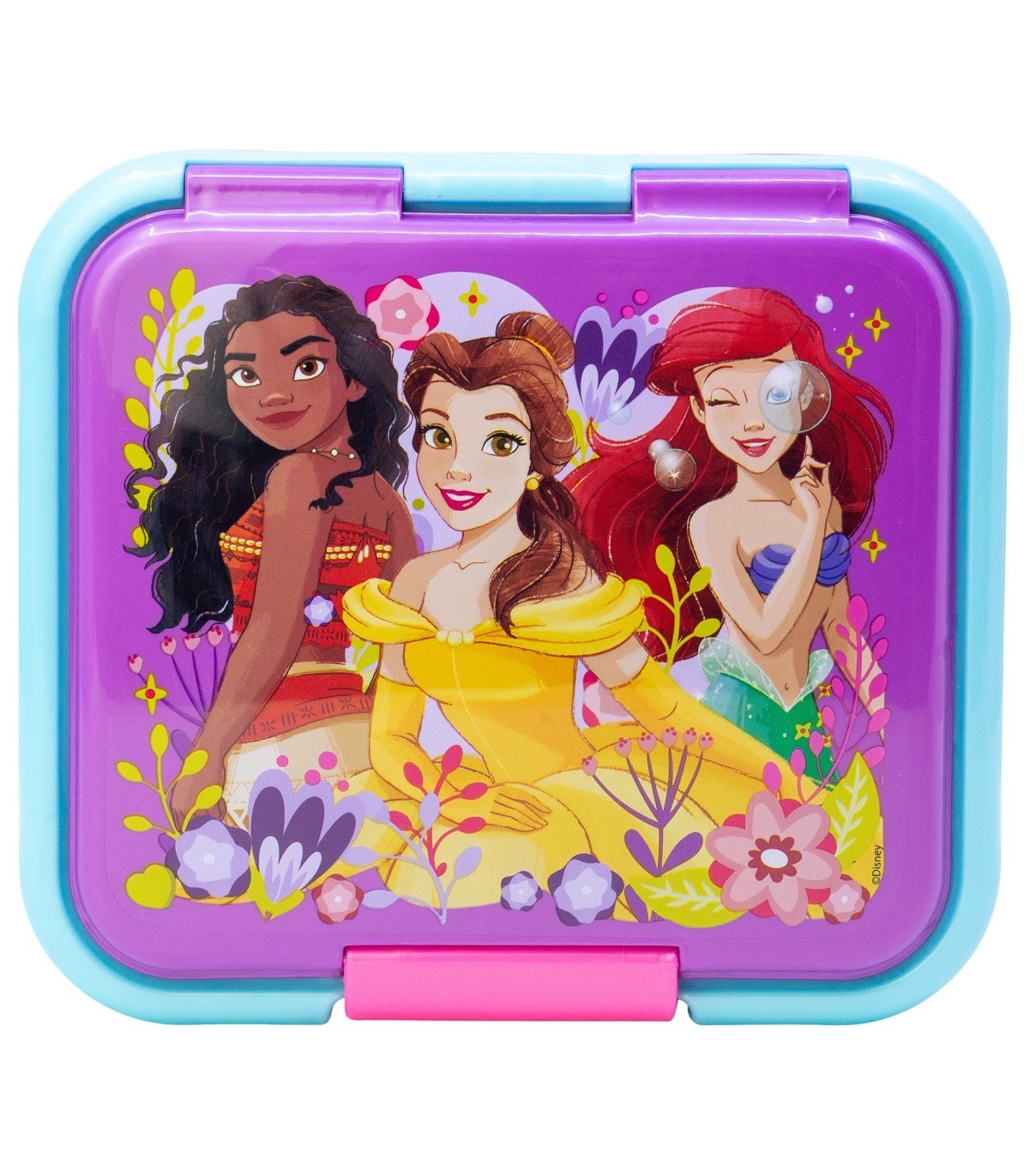 Disney Princess Lunchbox Kinder Brotdose mit 3 Fächern Pausenbox