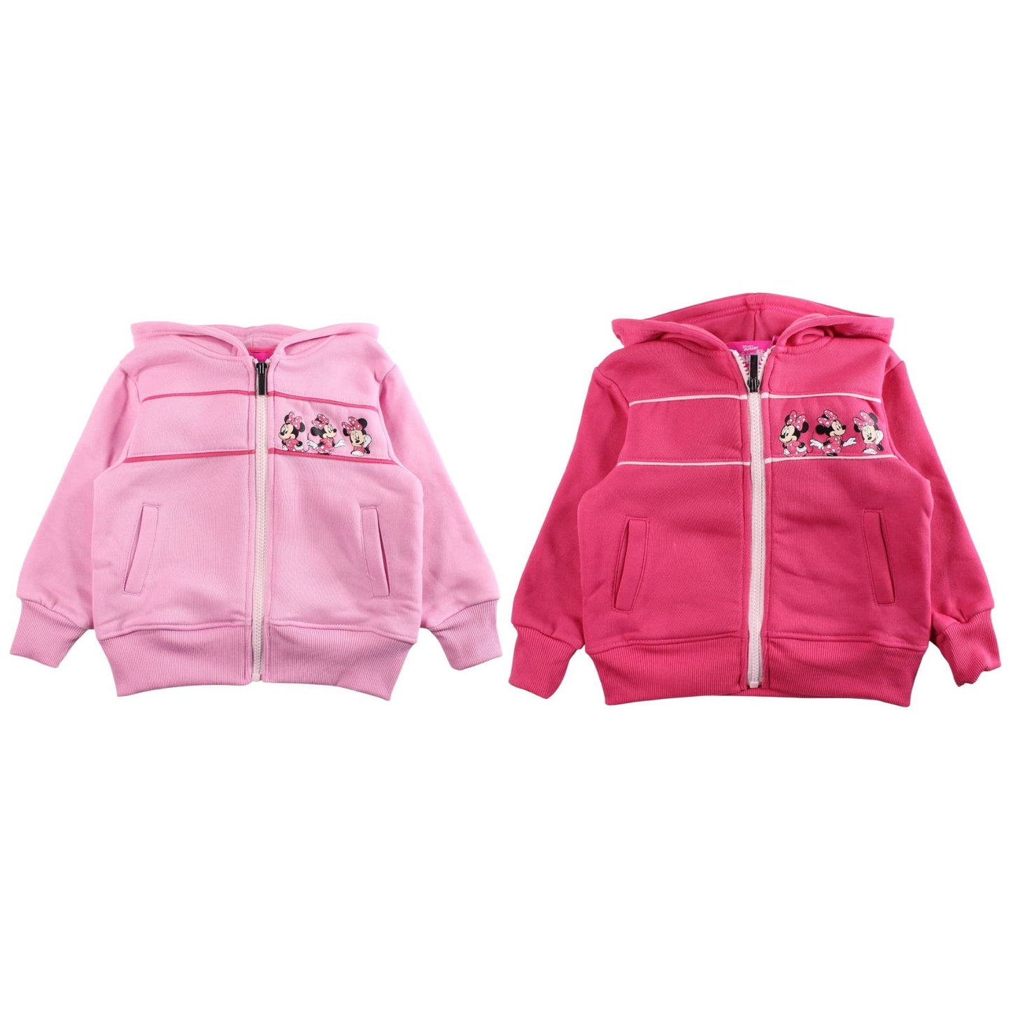 Disney Minnie Mouse Kinder Hoodie mit Kapuze – weiche Sweatjacke für Mädchen