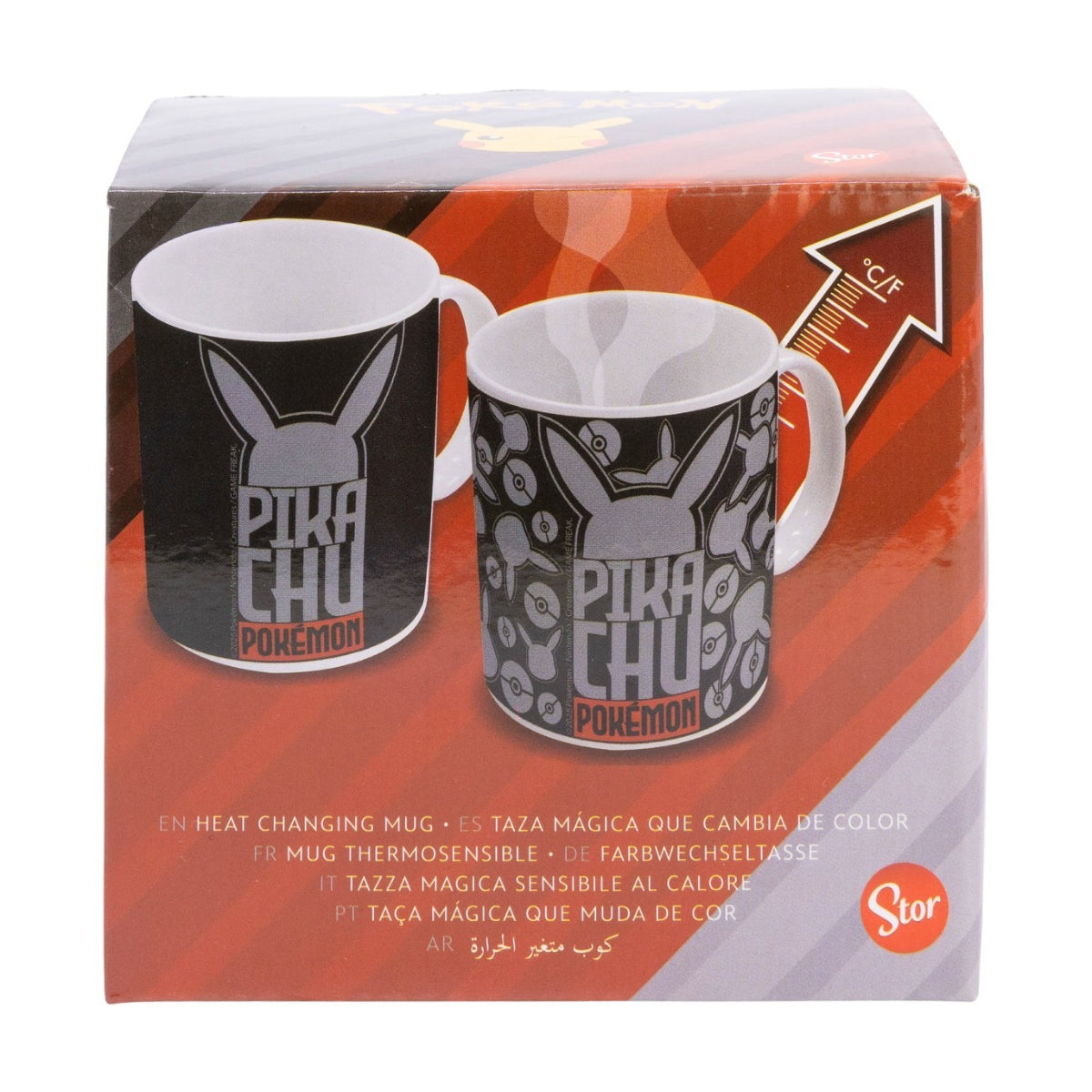 Pokémon Metal Meltdown Changing Color Mug 325 ml Keramik in Box Geschenkidee