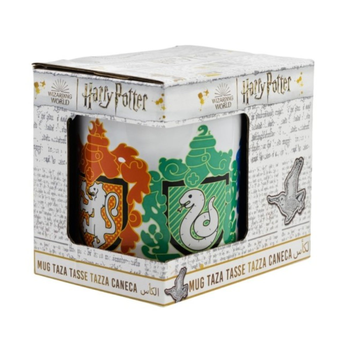 Harry Potter Chibi Houses DNLS Keramikbecher 325 ml mit Motiv in Box Geschenkidee