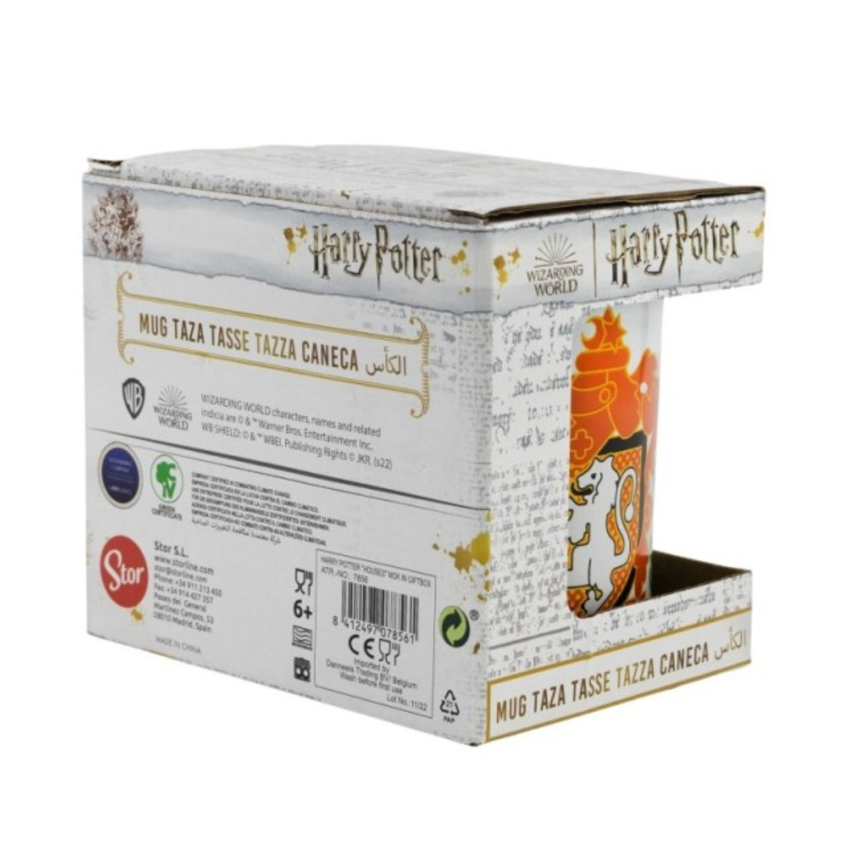 Harry Potter Chibi Houses DNLS Keramikbecher 325 ml mit Motiv in Box Geschenkidee