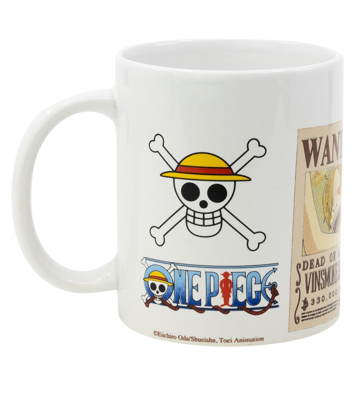 One Piece Becher 325 ml aus Keramik in Geschenkbox für Kaffee Tee und Kakao