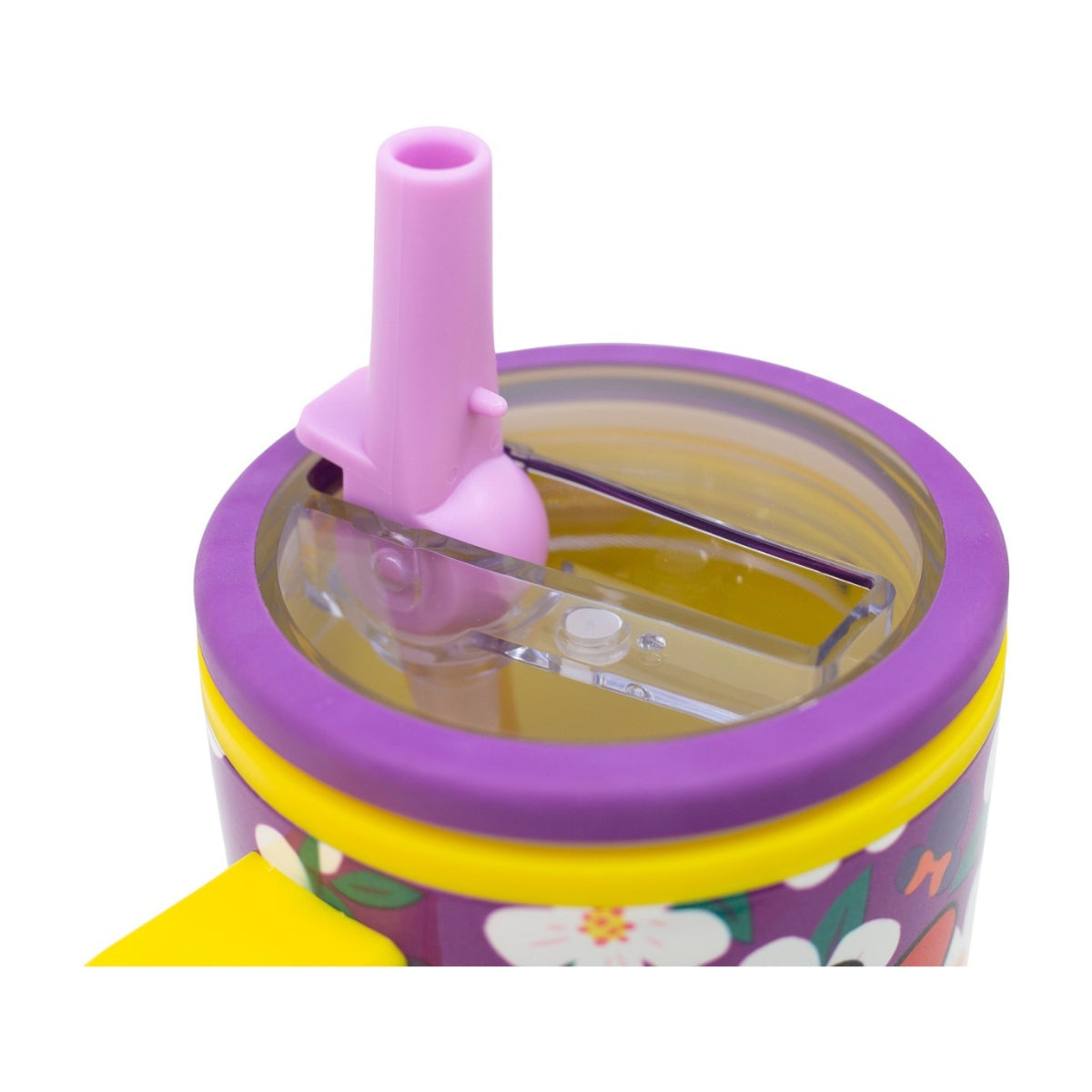 Disney Minnie Mouse Thermobecher 640 ml Edelstahl doppelwandiger Trinkbecher mit Trinkhalm