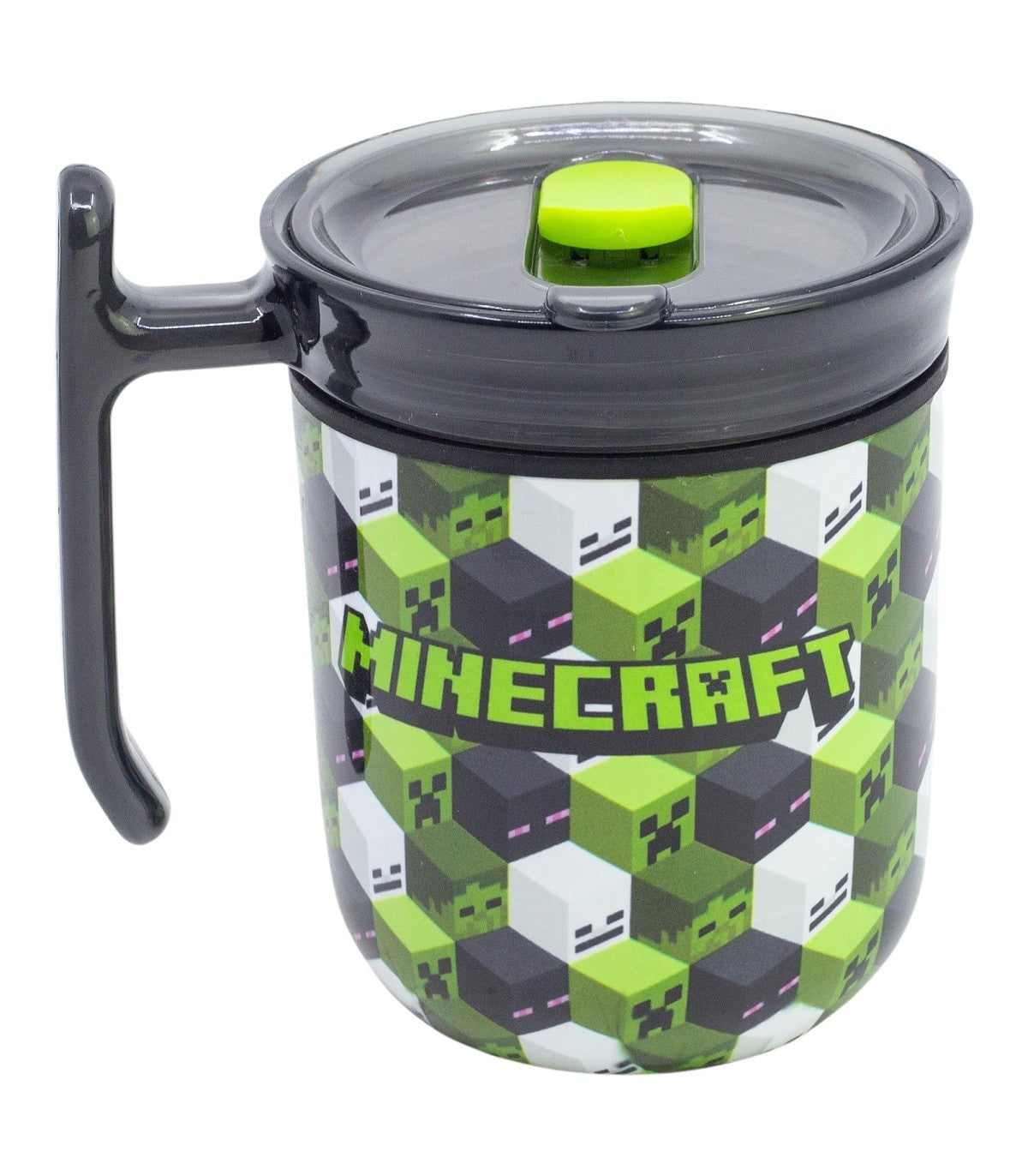 Minecraft Signature To Go Tasse 470 ml mit Schiebedeckel für Alltag und Büro