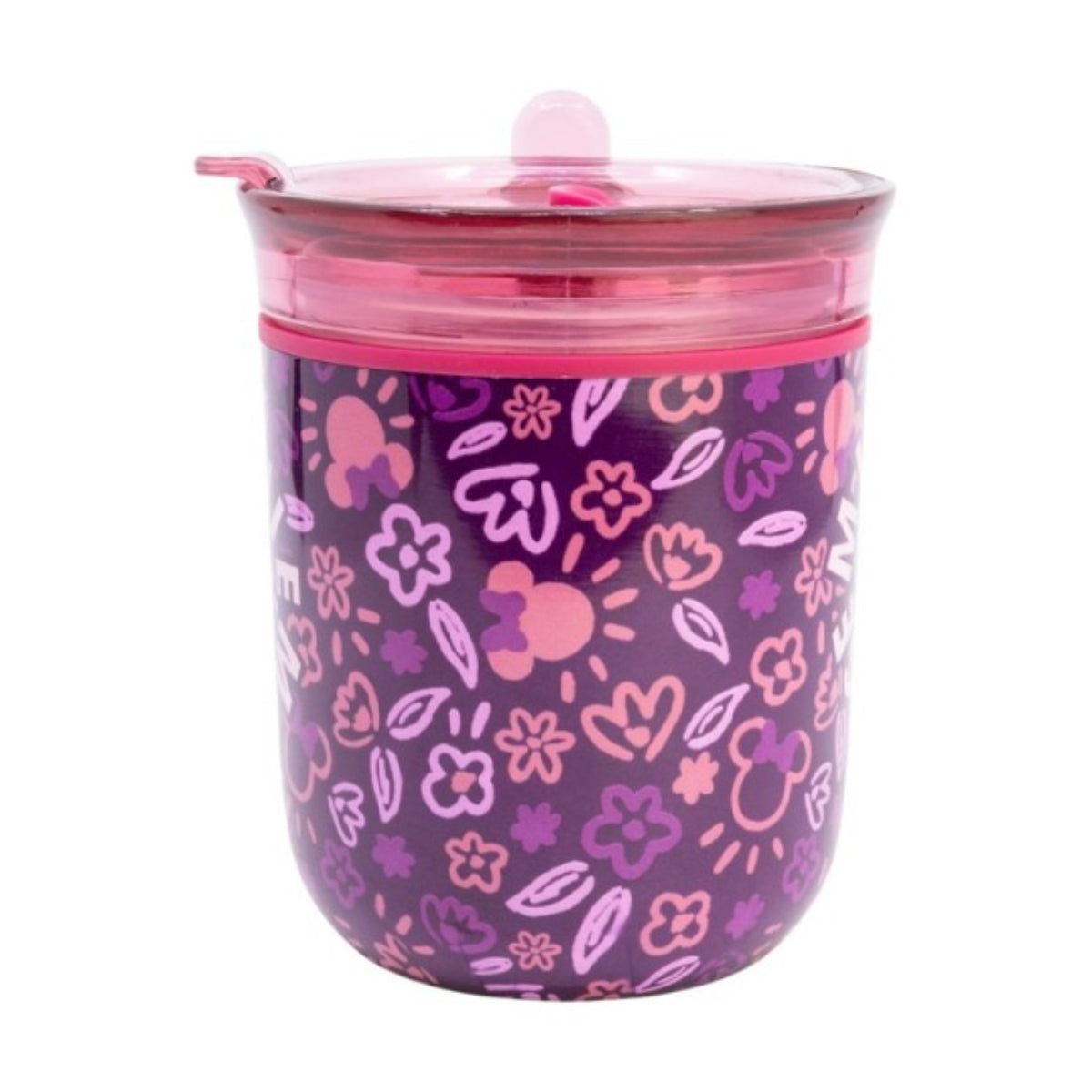 Disney Minnie Mouse Signature To Go Tasse 470 ml mit Schiebedeckel für Alltag und Büro