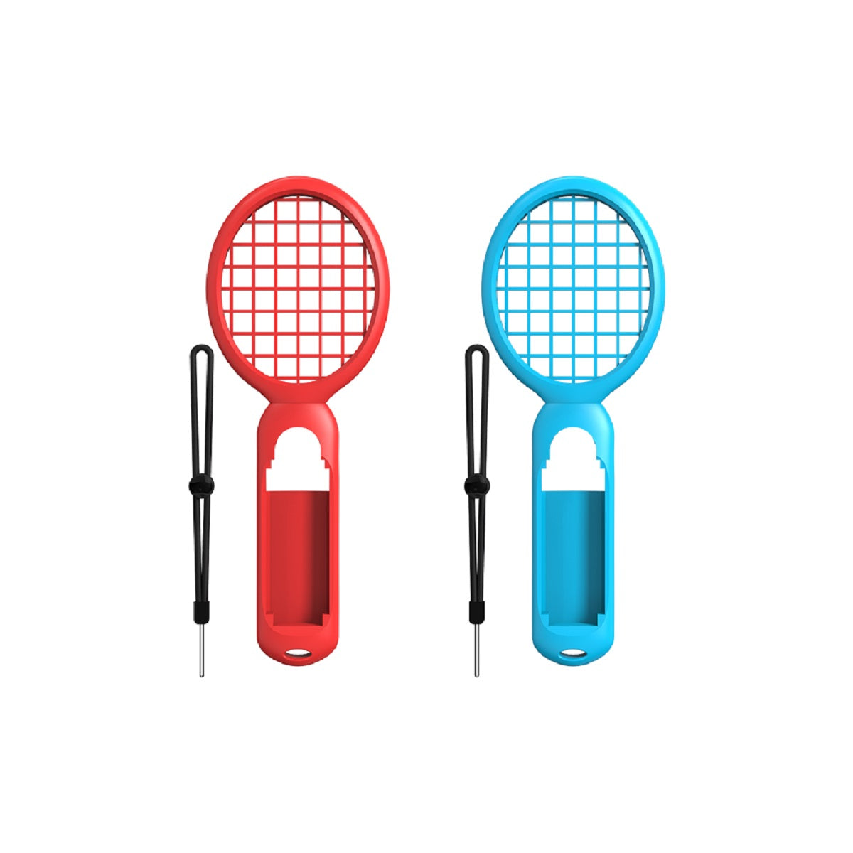Qware Switch Zubehörkit – 2 Golfclubs, 2 Tennisschläger, 2 Handgelenkbänder und mehr für Nintendo Switch