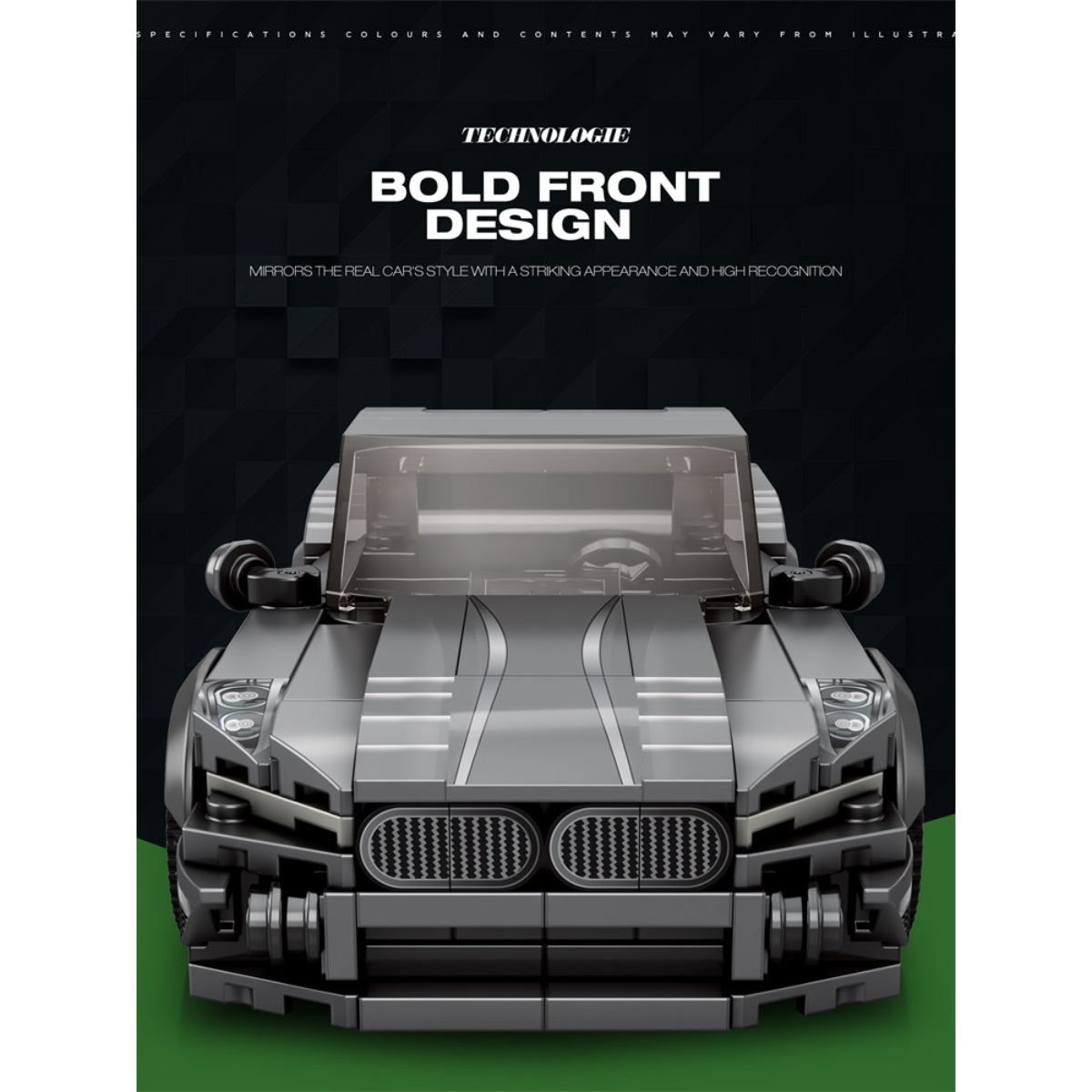 Reobrix 815 Coupé 1:24 Klemmbaustein Auto 369 Teile ab 14