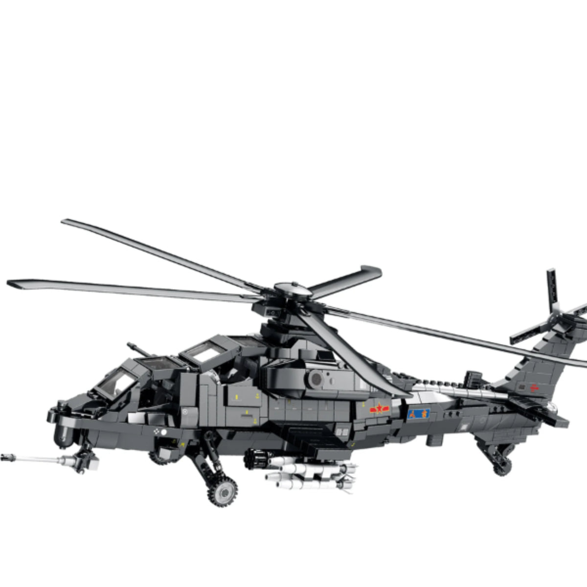 Reobrix WZ10 Helikopter Klemmbaustein Modell 1366 Teile ab 14
