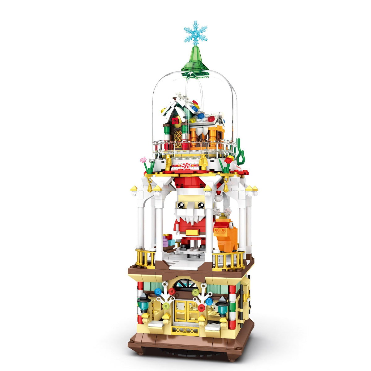 Reobrix 66004 Christmas Fantasies Weihnachtsdorf Klemmbaustein 843 Teile ab 14
