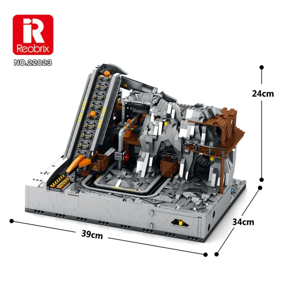 Reobrix 22023 Mining Maschine 3338 Teile 39 cm ab 14