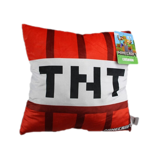 Minecraft TNT Plüschkissen Flauschiges Kuschelkissen für Zuhause