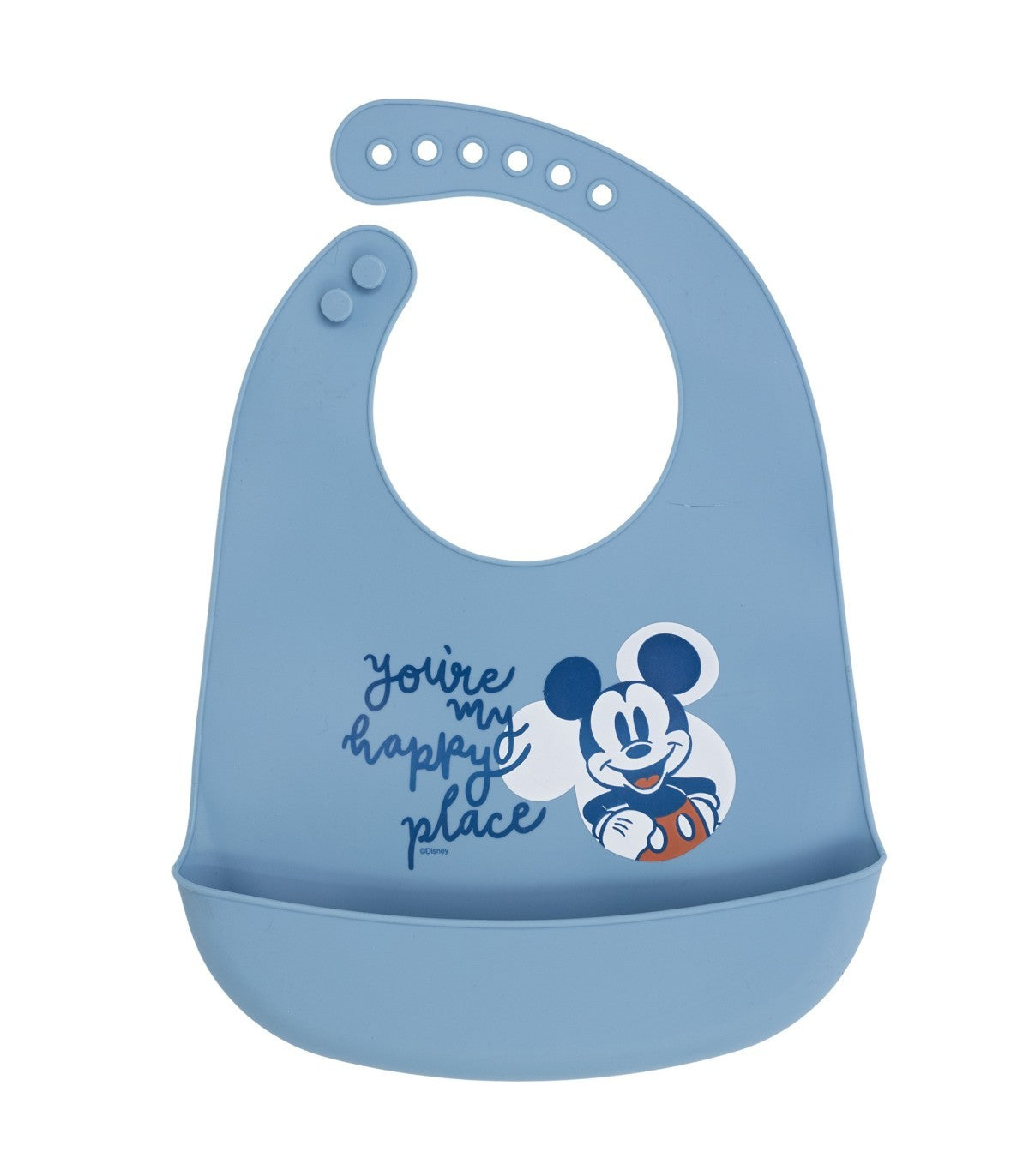 Disney Mickey Mouse Kleinkind Lätzchen Silikon Essschutz Full of Smiles