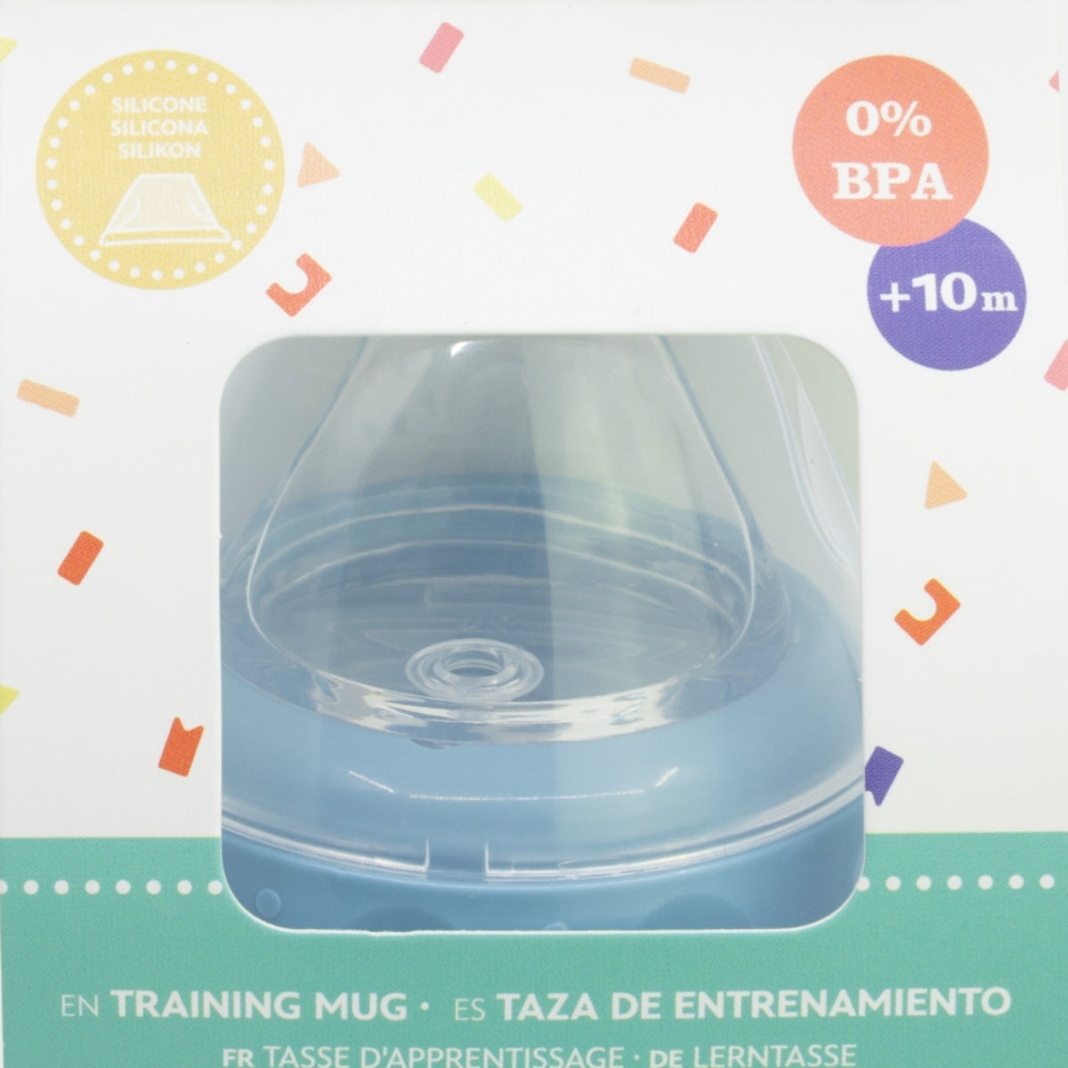 Disney Mickey Mouse Trinklernbecher 270 ml – Kinderbecher mit weichem Silikonaufsatz