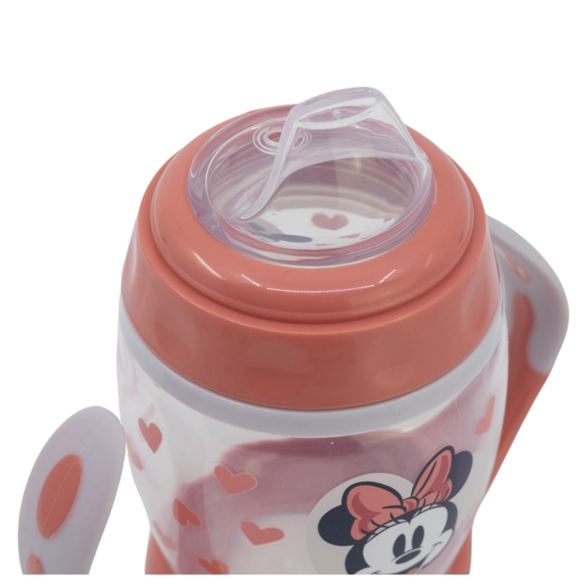 Disney Minnie Mouse Trinklernbecher 270 ml – Kinderbecher mit weichem Silikonaufsatz