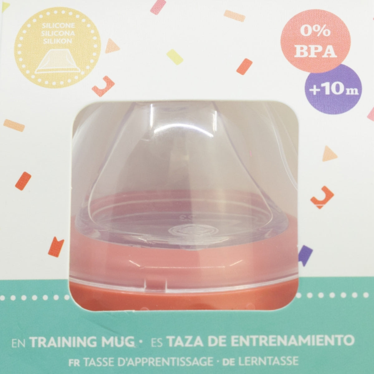 Disney Minnie Mouse Trinklernbecher 270 ml – Kinderbecher mit weichem Silikonaufsatz